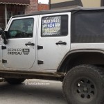 Spotted Jeep du Mud Drag 4x4 de St-Stanislas