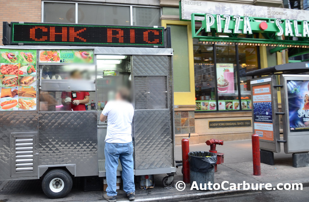 Food-trailer à New York