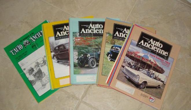Magazines Auto Ancienne du Québec